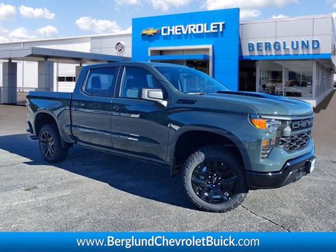 New 2026 Chevrolet Silverado 1500 Custom Trail Boss w/ Dark Appearance Package image 1