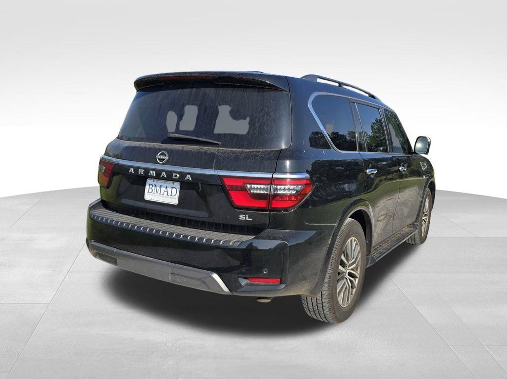 Used 2021 Nissan Armada SL w/ Captain's Chairs Package AWD/4WD image 12