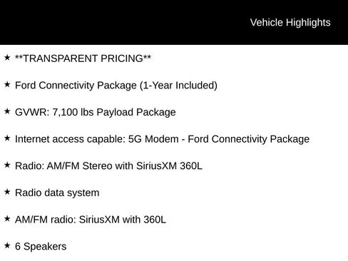 New 2026 Ford F150 XLT w/ Equipment Group 301A Standard image 6