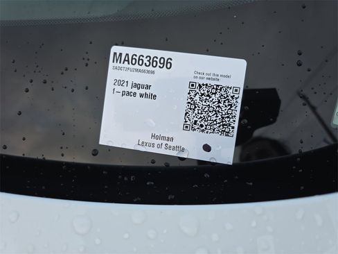 Used 2021 Jaguar F-PACE R-Dynamic S image 40
