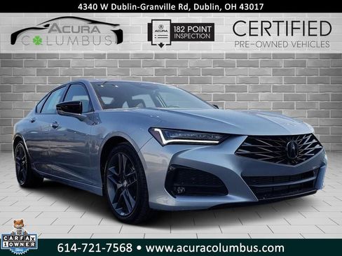 Certified 2025 Acura TLX SH-AWD w/ A-SPEC Pkg image 1