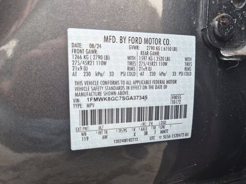 Certified 2025 Ford Explorer ST AWD/4WD image 25