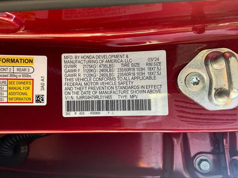 Used 2024 Honda CR-V EX-L image 18