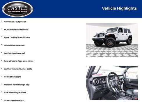 Used 2021 Jeep Wrangler Unlimited Rubicon w/ Trailer Tow Package image 7