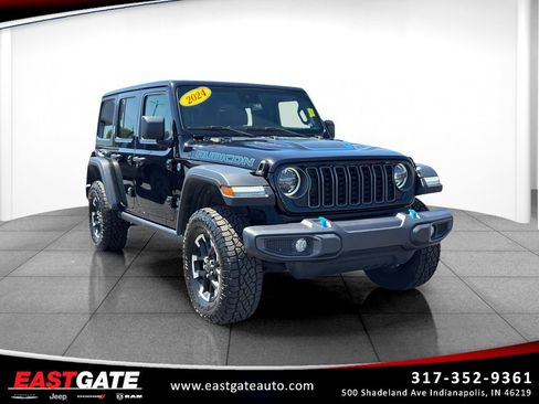 Used 2024 Jeep Wrangler Unlimited Rubicon 4xe AWD/4WD image 1