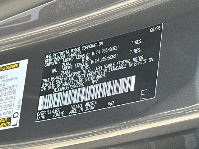 New 2026 Lexus RX 350 Premium Plus w/ Accessory Package (Z1) FWD image 39