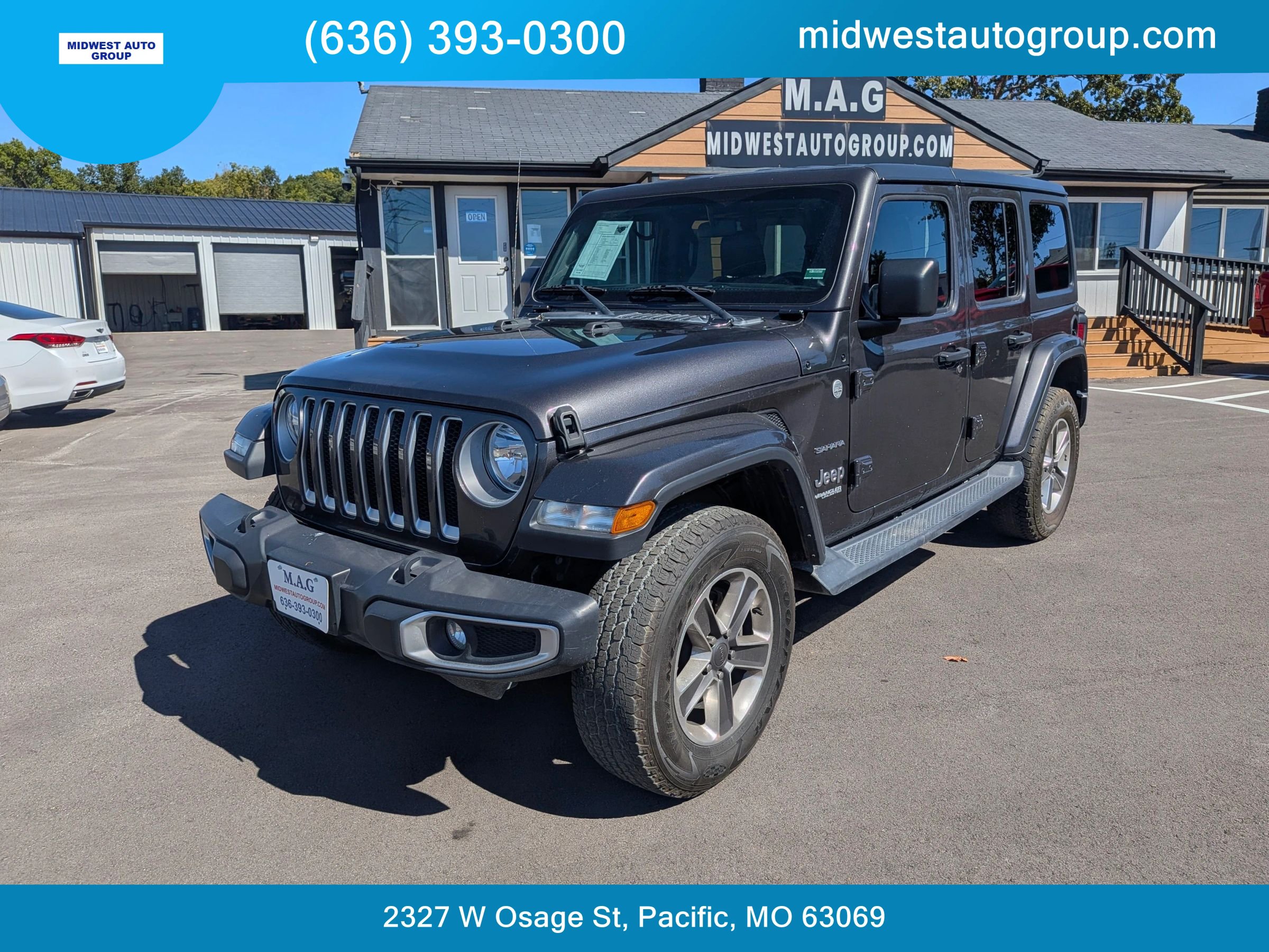 Used 2018 Jeep Wrangler Unlimited Sahara AWD/4WD image 1