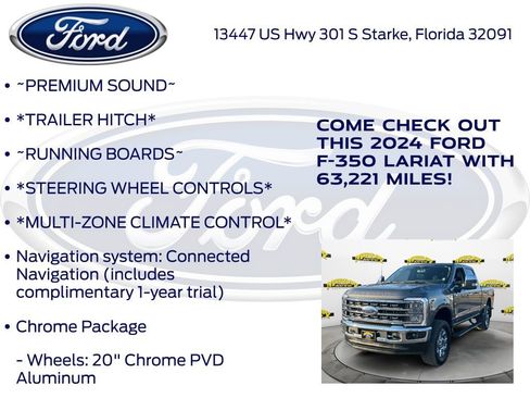 Used 2024 Ford F350 Lariat w/ Lariat Ultimate Package image 15