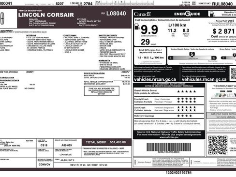 Used 2024 Lincoln Corsair AWD image 3