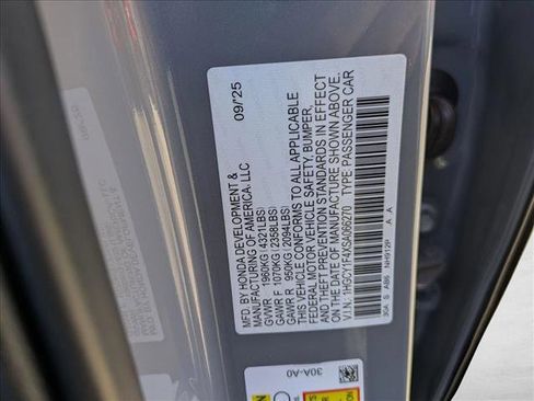 New 2025 Honda Accord SE image 17