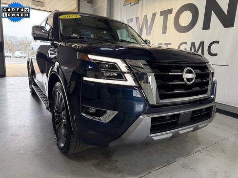 Used 2023 Nissan Armada Platinum w/ Captain's Chairs Package image 39