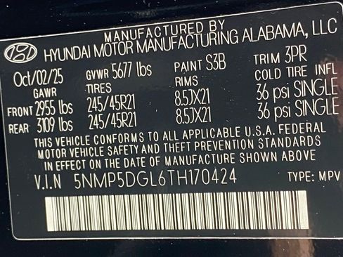 New 2026 Hyundai Santa Fe Calligraphy AWD/4WD image 40