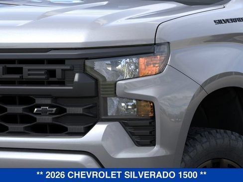 New 2026 Chevrolet Silverado 1500 Custom w/ Turbomax Blackout Package AWD/4WD image 10