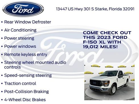 Certified 2023 Ford F150 XL w/ XL Chrome Appearance Package image 22