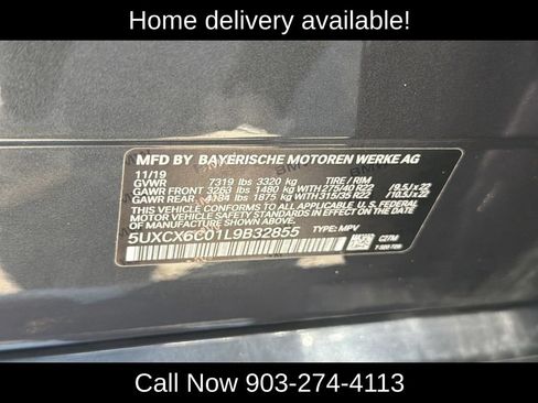 Used 2020 BMW X7 M50i w/ Executive Package AWD/4WD image 18