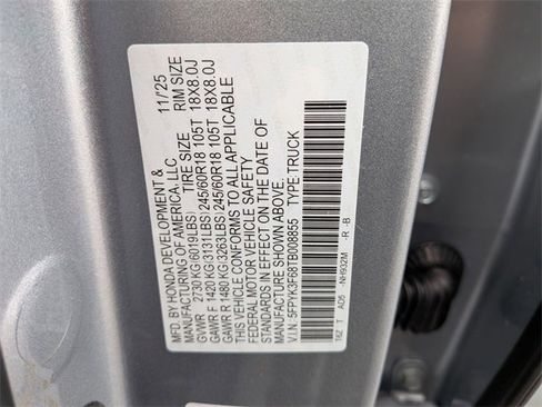 New 2026 Honda Ridgeline TrailSport image 34