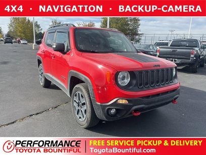 Used 2018 Jeep Renegade Trailhawk w/ UConnect 8.4 Nav Group