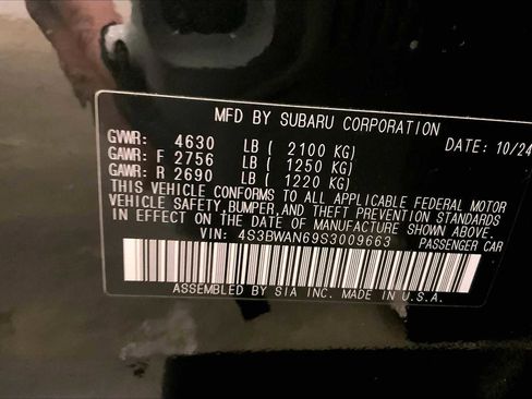 Certified 2025 Subaru Legacy Limited image 33