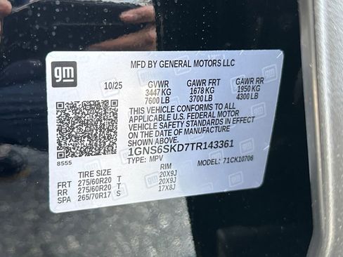 New 2026 Chevrolet Tahoe Premier AWD/4WD image 17