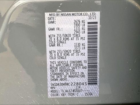 Used 2024 Nissan Pathfinder Platinum image 6