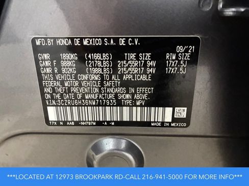Used 2022 Honda HR-V LX image 9
