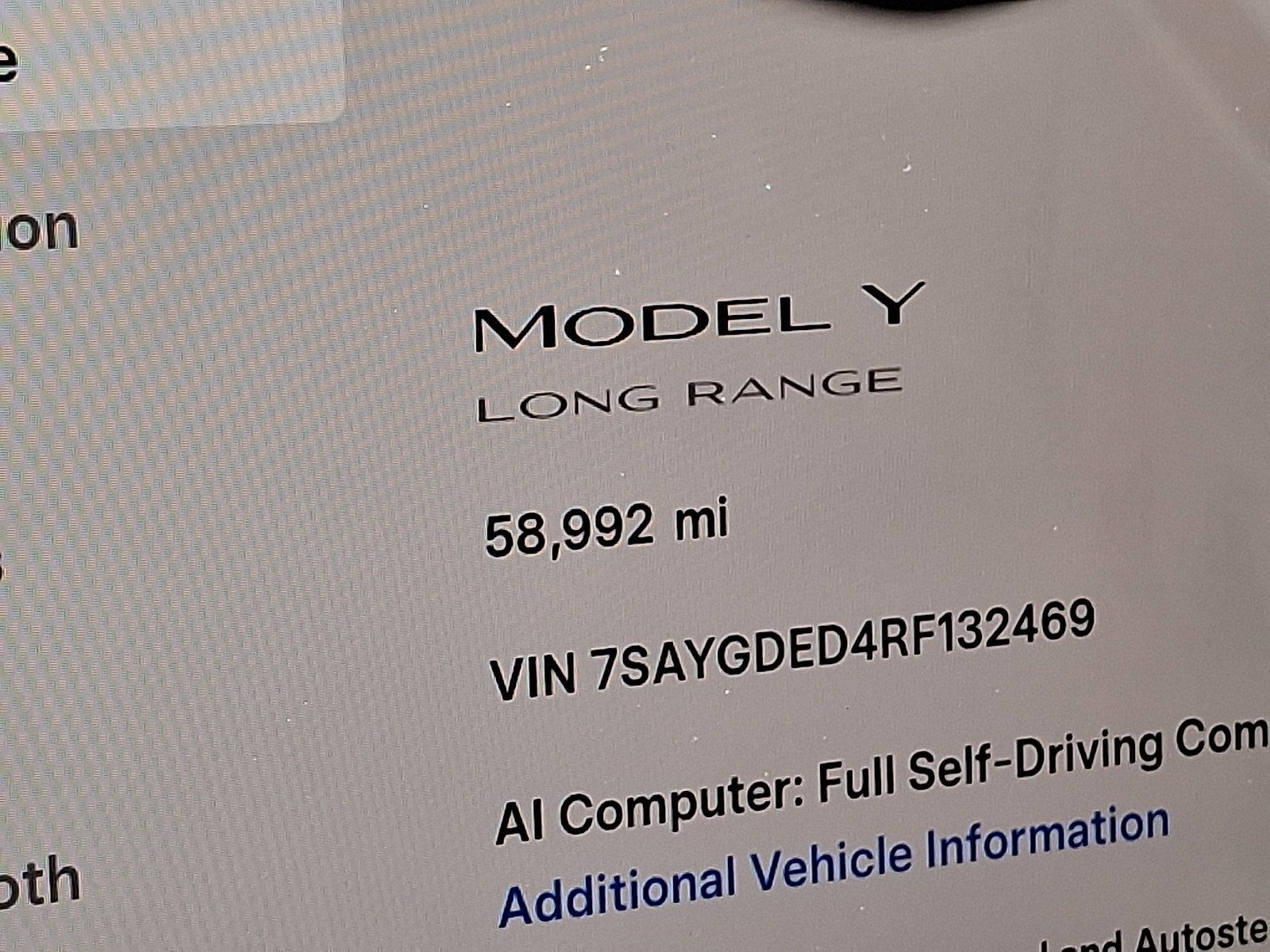 Used 2024 Tesla Model Y Long Range RWD image 21