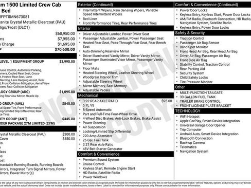 Used 2021 RAM 1500 Limited AWD/4WD image 31
