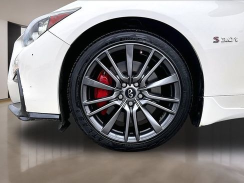 Used 2019 INFINITI Q50 Red Sport 400 w/ Sensory Package AWD/4WD image 8