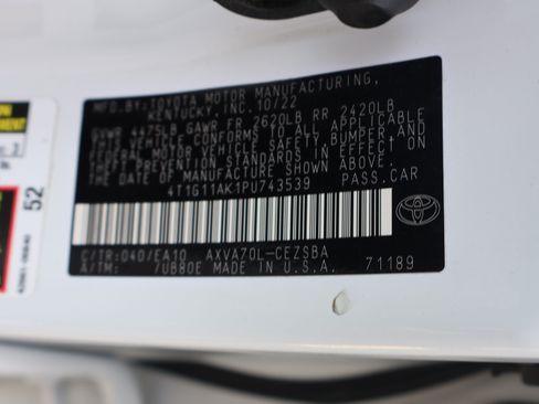 Used 2023 Toyota Camry SE FWD image 37