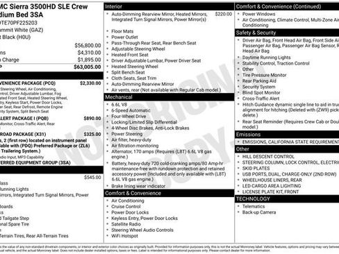 Used 2023 GMC Sierra 3500 SLE w/ SLE Convenience Package image 38