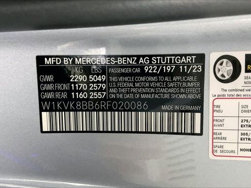 New 2024 Mercedes-Benz SL 63 AMG 4MATIC image 13