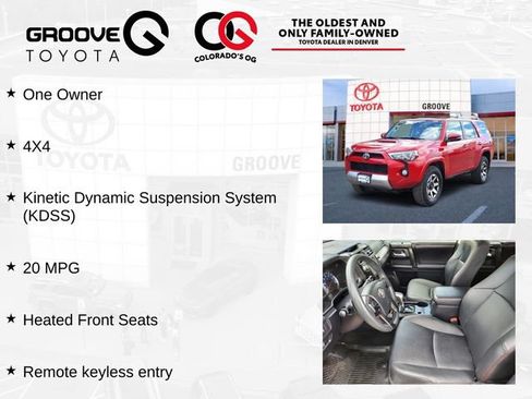 Used 2019 Toyota 4Runner TRD Off-Road Premium AWD/4WD image 4