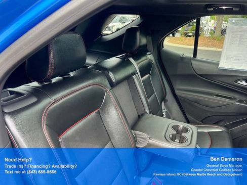 Used 2024 Chevrolet Equinox RS w/ RS Leather Package FWD image 22