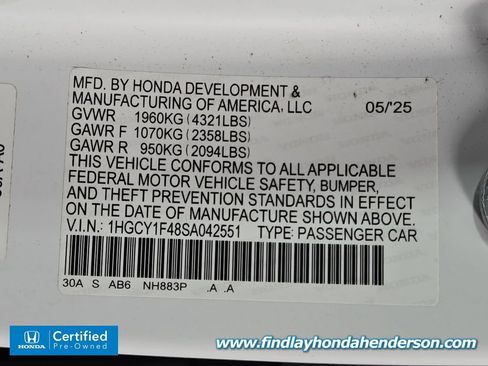 Used 2025 Honda Accord SE image 14