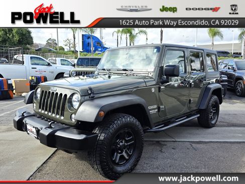 Used 2015 Jeep Wrangler Unlimited Sport image 1
