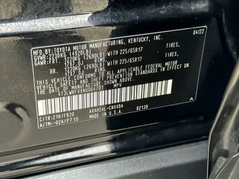 Certified 2022 Toyota RAV4 LE AWD/4WD image 26