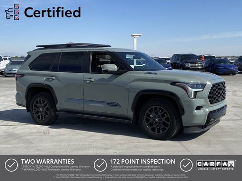 Used 2025 Toyota Sequoia Platinum image 1