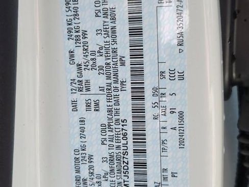 New 2025 Lincoln Corsair Grand Touring w/ Jet Appearance Package image 25