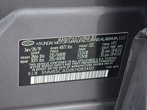 Used 2019 Hyundai Santa Fe Limited image 27