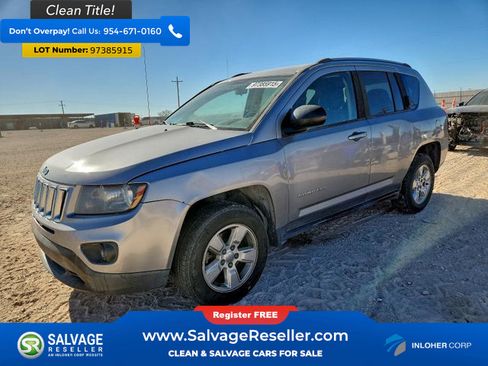 Used 2015 Jeep Compass Sport w/ Power Value Group image 1