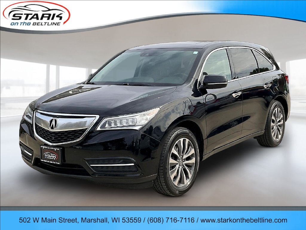 Used 2016 Acura MDX w/ Technology Package AWD/4WD image 3