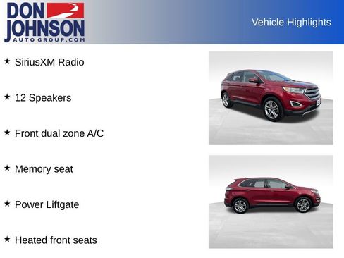 Used 2016 Ford Edge Titanium w/ Technology Package image 6