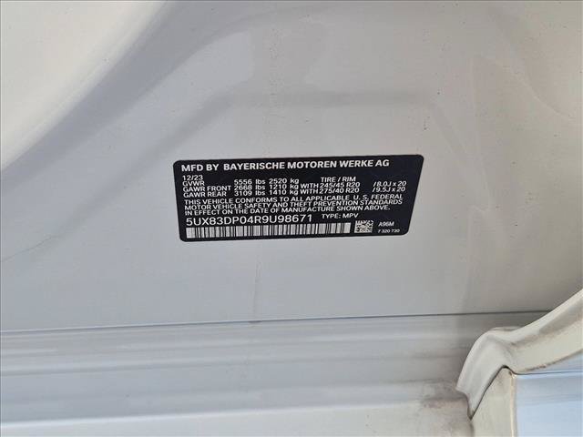 Certified 2024 BMW X3 M40i AWD/4WD image 15