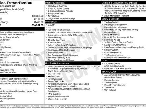 Certified 2025 Subaru Forester Premium AWD/4WD image 30