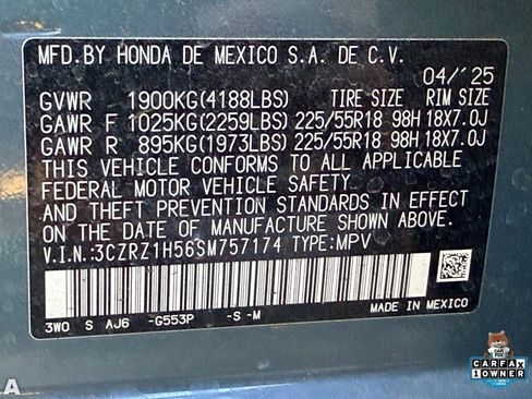 Used 2025 Honda HR-V Sport image 13
