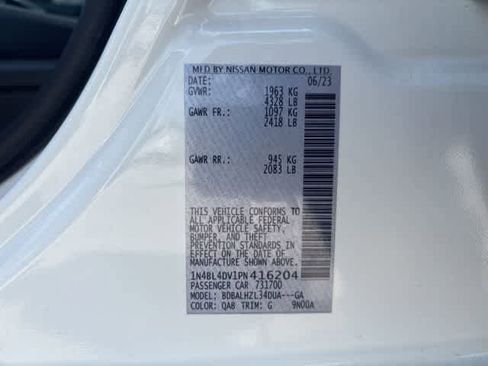 Used 2023 Nissan Altima 2.5 SV FWD image 22