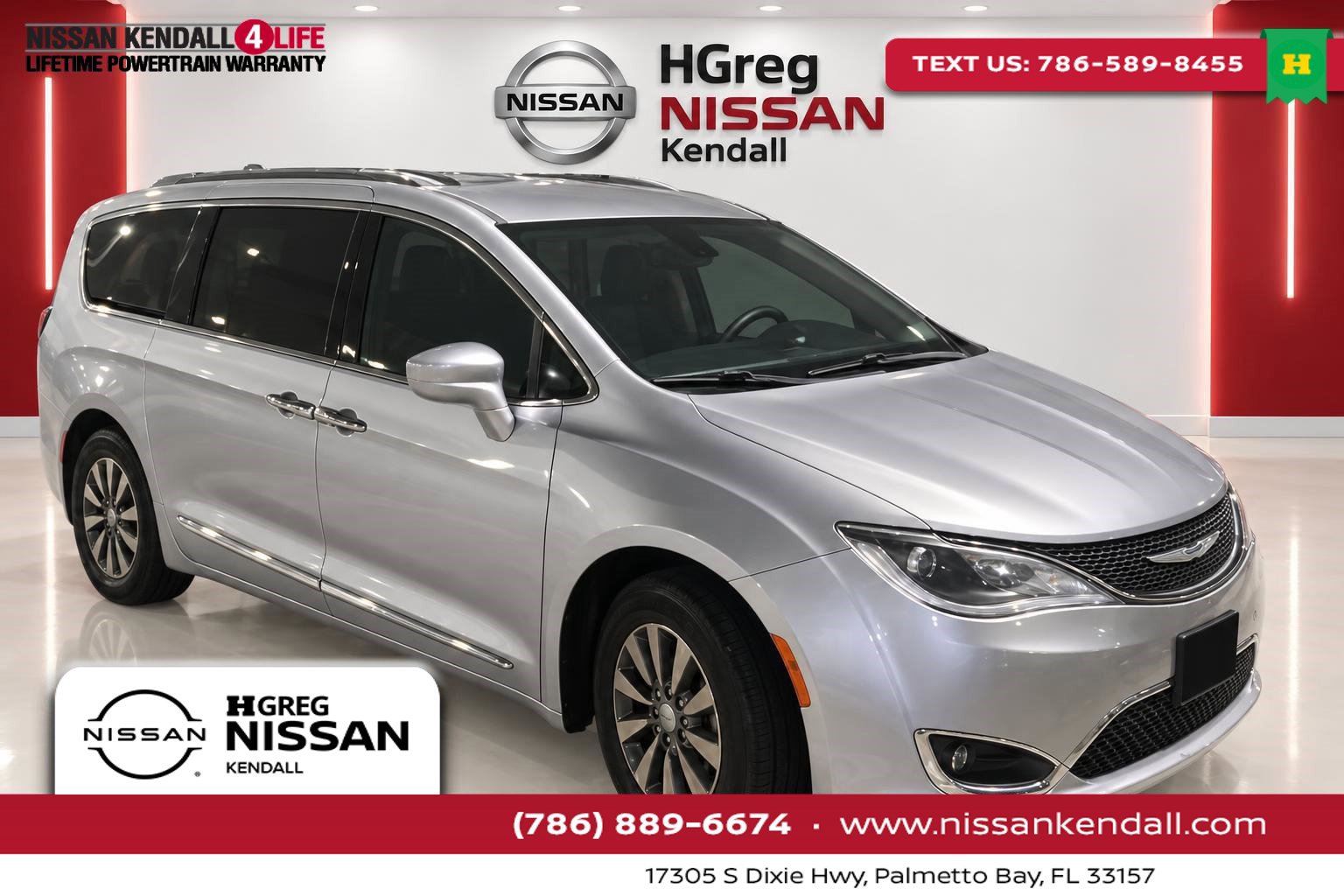 Used 2019 Chrysler Pacifica Touring-L Plus FWD image 1