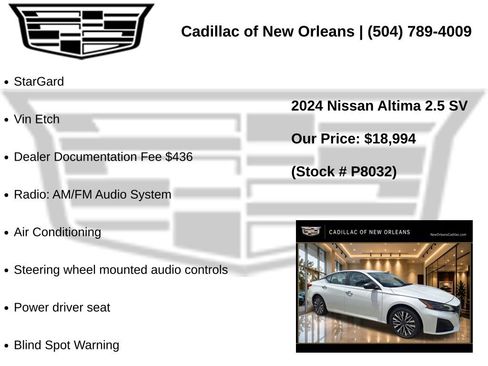 Used 2024 Nissan Altima 2.5 SV FWD image 7