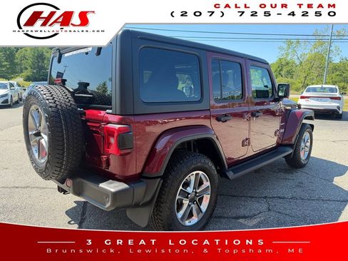 Used 2021 Jeep Wrangler Unlimited Sahara AWD/4WD image 6
