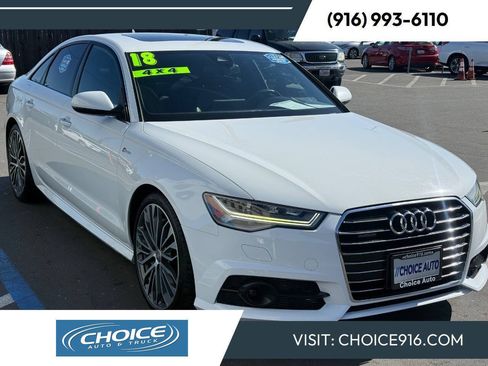 Used 2018 Audi A6 3.0T Premium Plus w/ Premium Plus Package AWD/4WD image 1